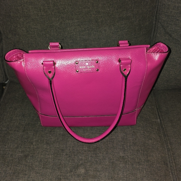 Kate Spade Wellesley Camyrn (Large) (Hot Pink) - Picture 1 of 8